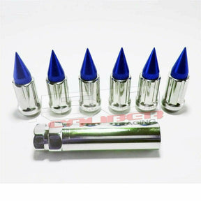 50 Caliber Racing 3/8 x 24 Spiked Lug Nuts (16 Pack)