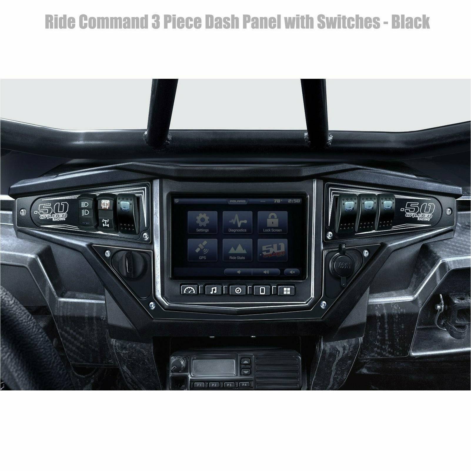 Polaris RZR XP 1000 (2017+) Ride Command 6 Switch Dash Panel