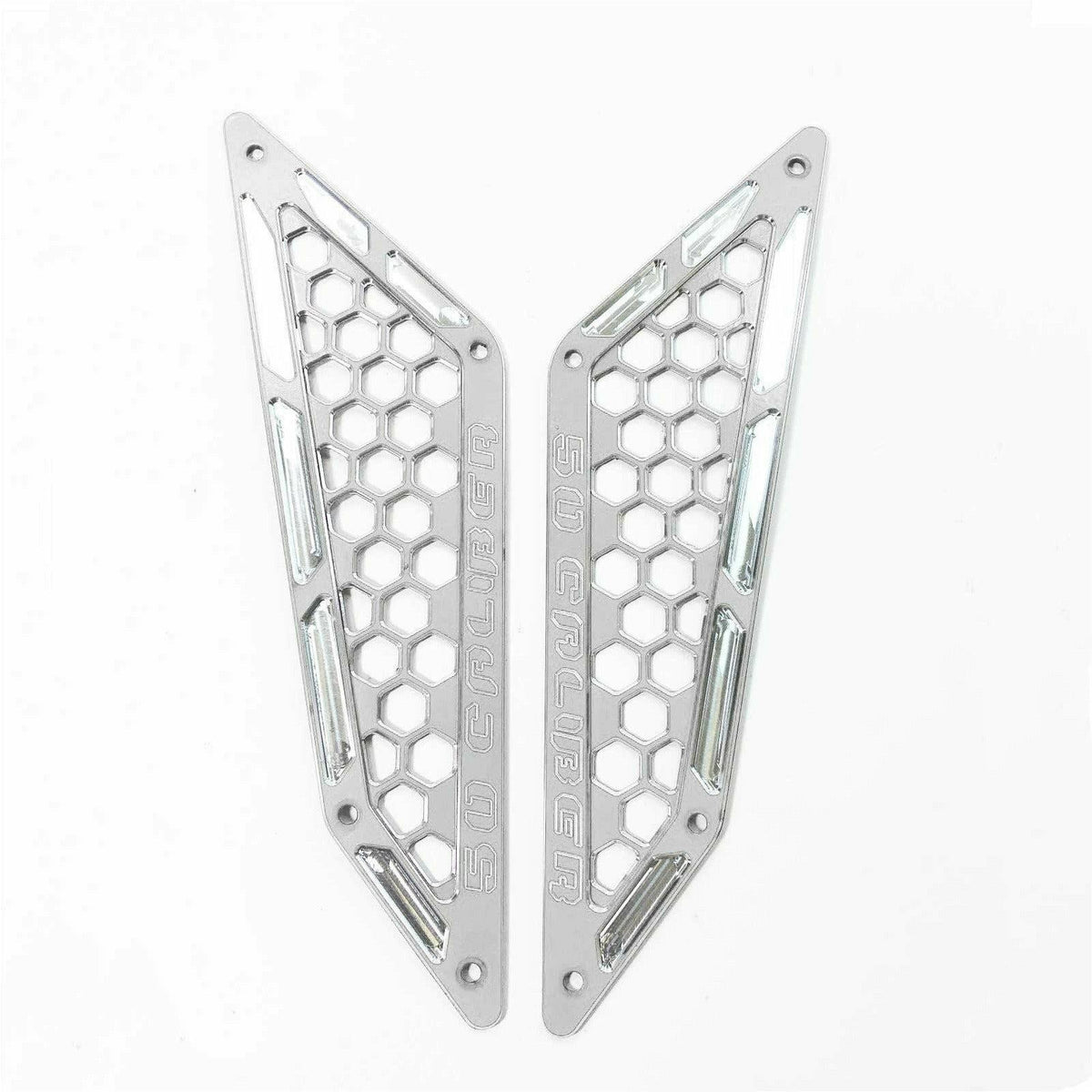 50 Caliber Racing Polaris RZR PRO XP Billet Air Intake Bezel's