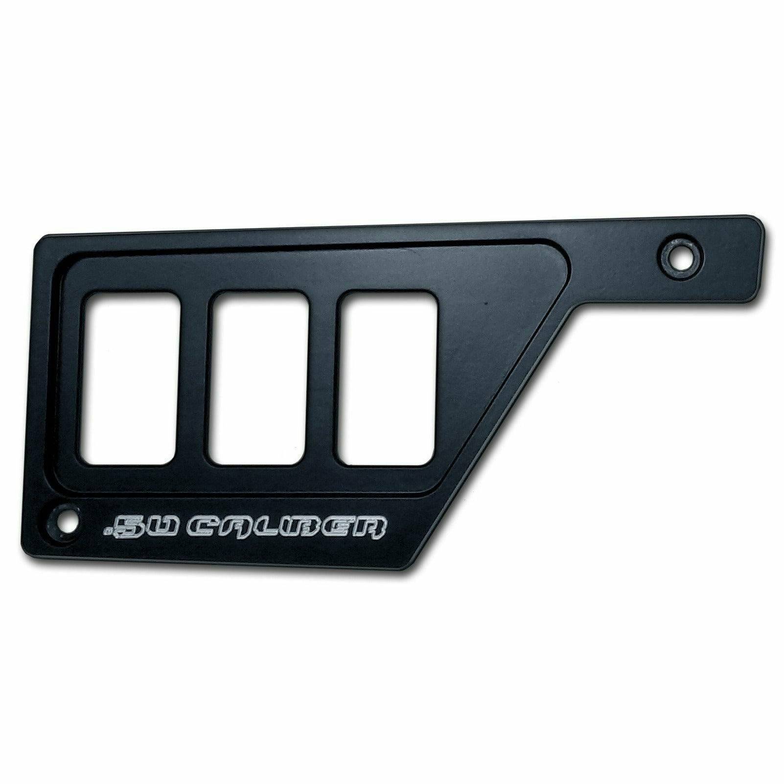 50 Caliber Racing Polaris RZR XP 1000 Left Side 3 Switch Dash Panel