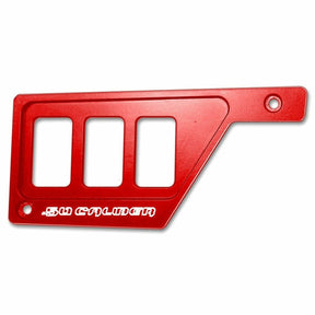 50 Caliber Racing Polaris RZR XP 1000 Left Side 3 Switch Dash Panel