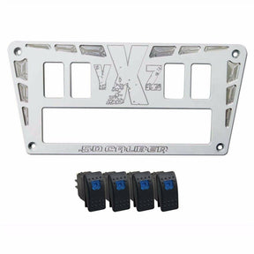 50 Caliber Racing YXZ 1000R 4 Switch Dash Panel