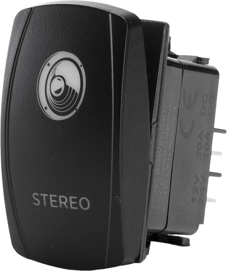 STEREO ACCESSORY SWITCH PRO SERIES BACKLIT