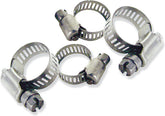 STAINLESS STEEL HOSE CLAMPS 1/4"-5/8" 10/PK