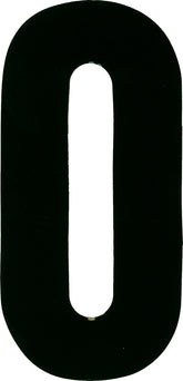 #0 4" BLACK EXTREME DIGITS 3/PK