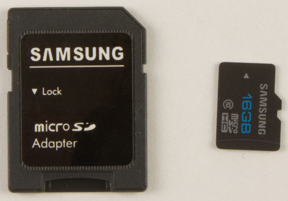 MICRO SD CARD W/ADAPTER 16GB