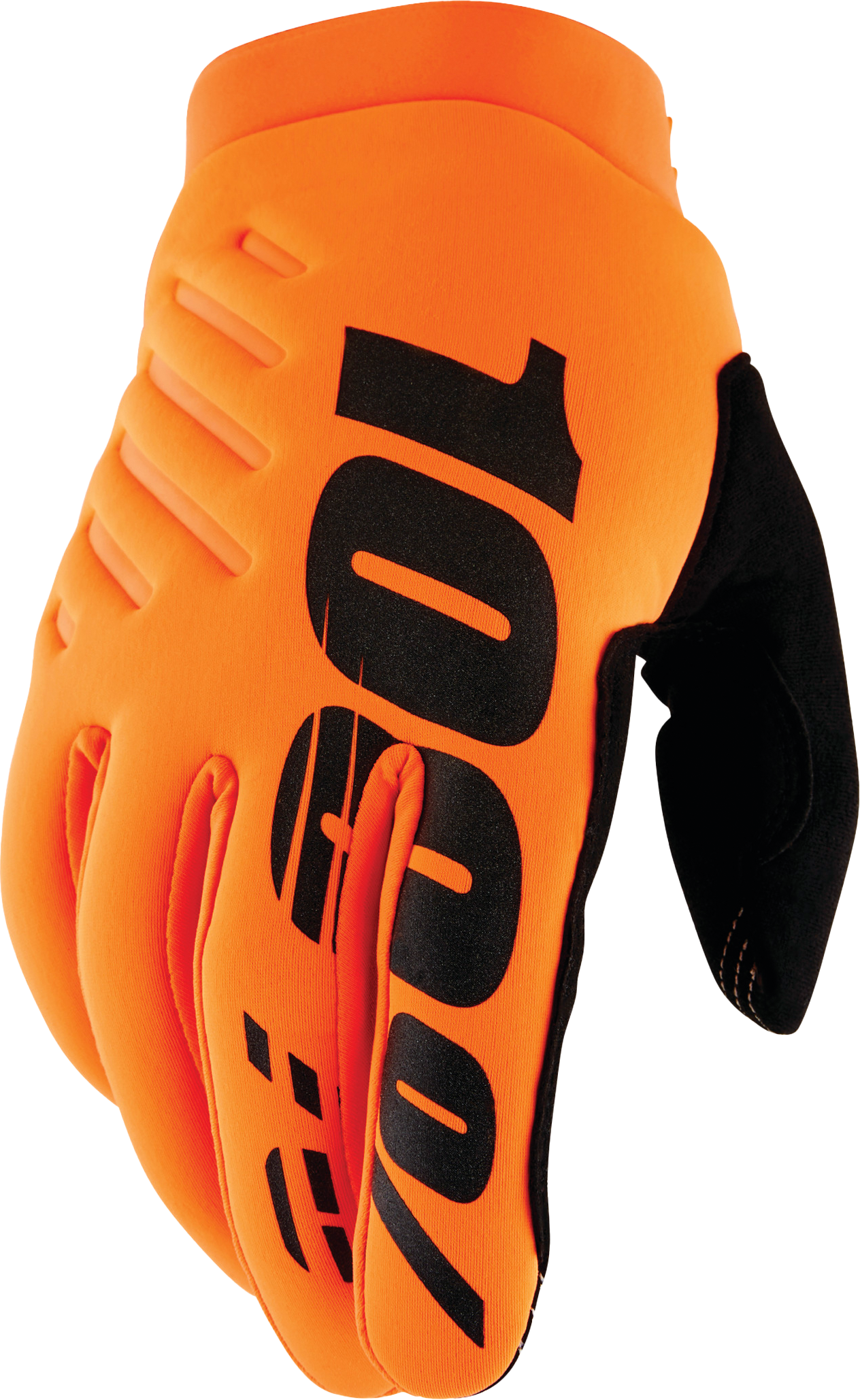 BRISKER YOUTH GLOVES FLUO ORANGE/BLACK SM