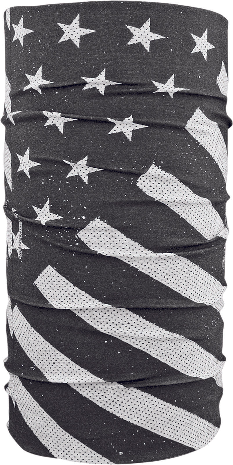 MOTLEY TUBE POLYESTER BLACK/WHITE FLAG