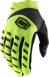 AIRMATIC GLOVES FLUO YELLOW/BLACK MD