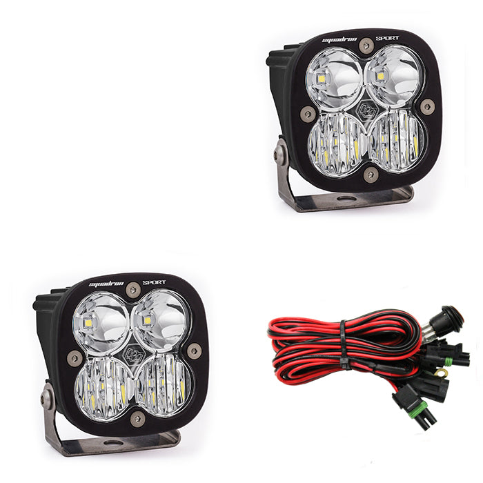 Baja Designs Squadron Sport, Pair Driving/ Combo LED (3-6 Week Lead Time)