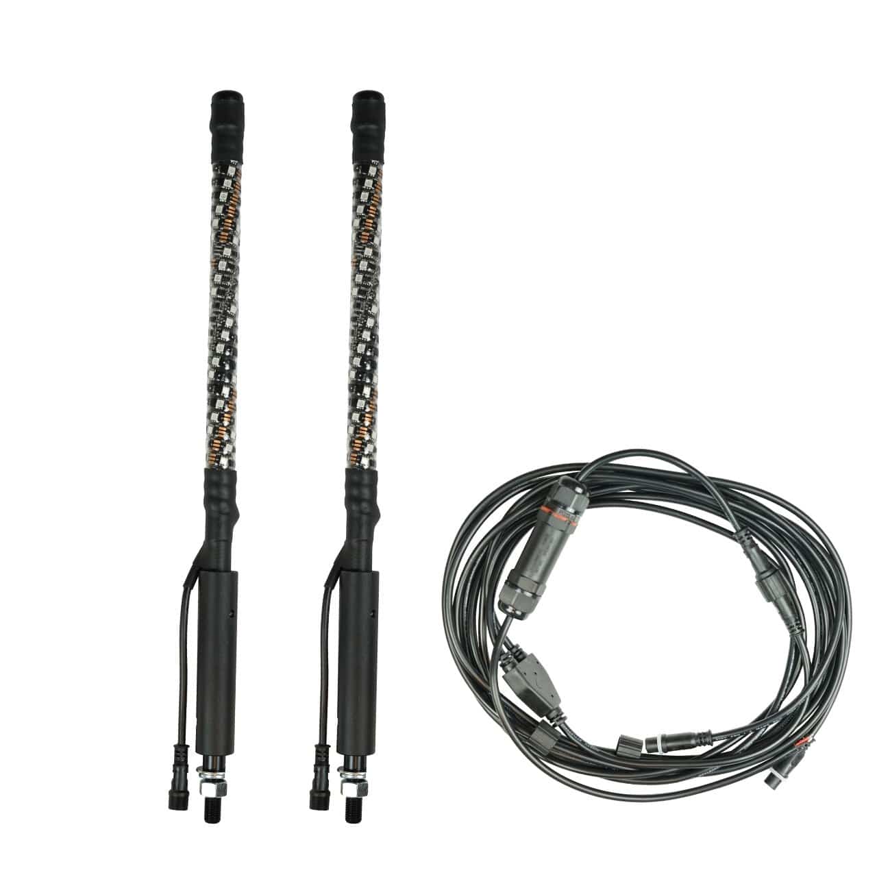 r1 industries 18-inch led light whips bluetooth