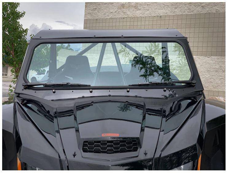 Textron Wildcat XX Vented Glass Windshield with Wipers (2018-2020)