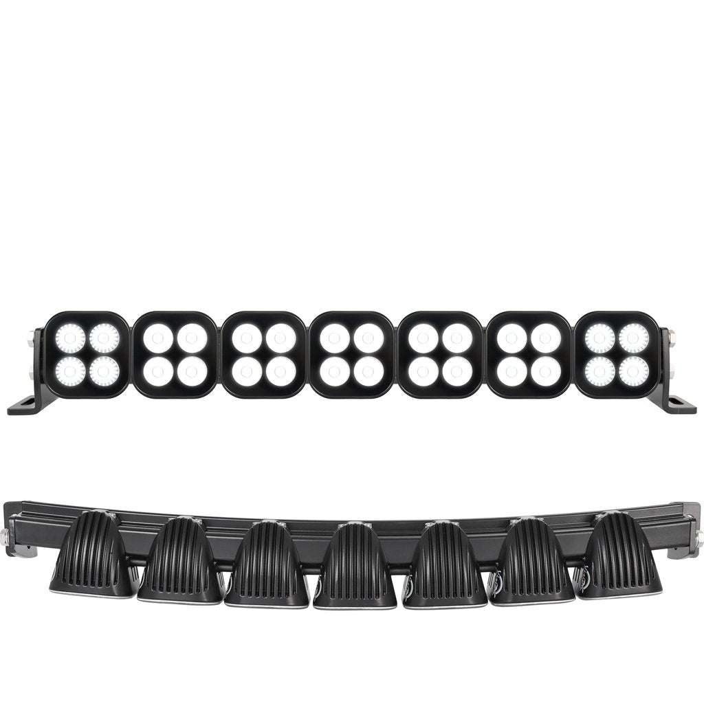 VISION X UNITE LED Light Bar With Curved Rails 20"