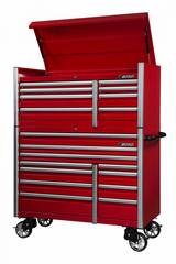 54" 11-Drawer Elite Series Bottom Roll Tool Cabinet (Gloss Red)  ATA540111-R