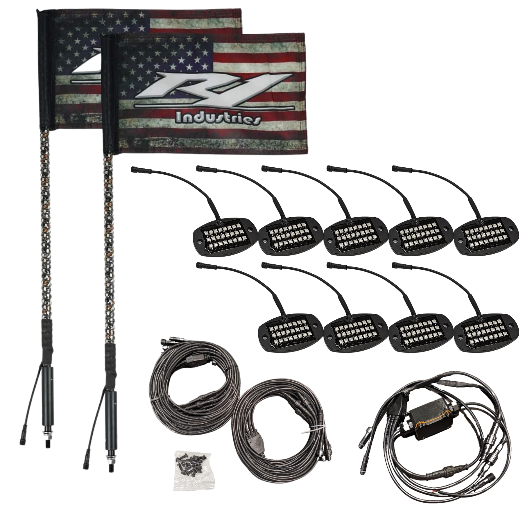 Wildcat Extreme LED Whip & Rock Light Party Pack