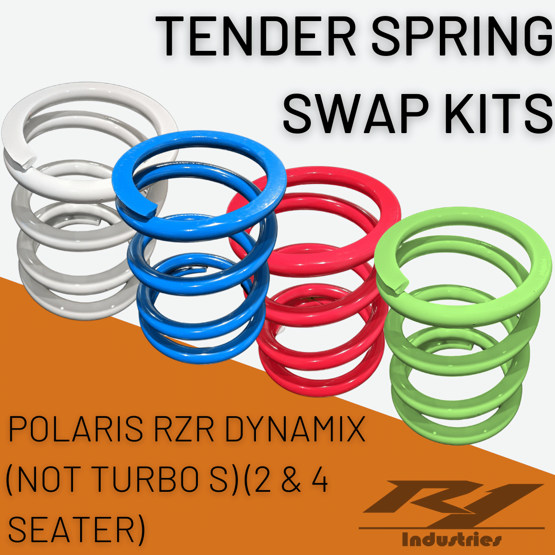 Polaris RZR Dynamix (Not Turbo S) (2 & 4 Seater) Tender Spring Swap Kit (2019+)