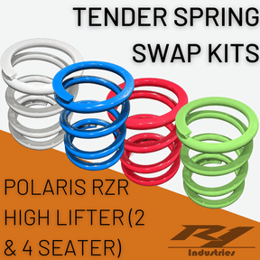 Polaris RZR High Lifter (2 & 4 Seater) Tender Spring Swap Kit (2015+)