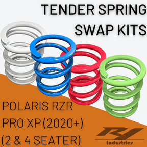 Polaris RZR Pro XP (2 & 4 Seater) Tender Spring Swap Kit (2020+)