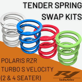 Polaris RZR Turbo S Velocity (2 & 4 Seater) Tender Spring Swap Kit (2019+)