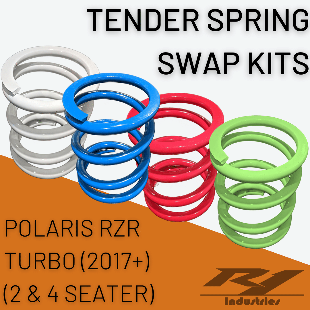 Polaris RZR Turbo (2 & 4 Seater) Tender Spring Swap Kit (2017+)