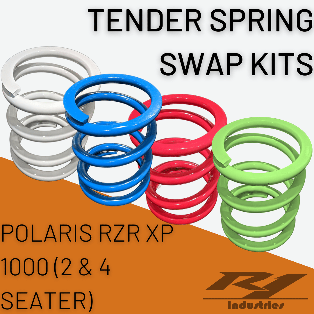 Polaris RZR XP 1000 (2 & 4 Seater) Tender Spring Swap Kit (2014+)