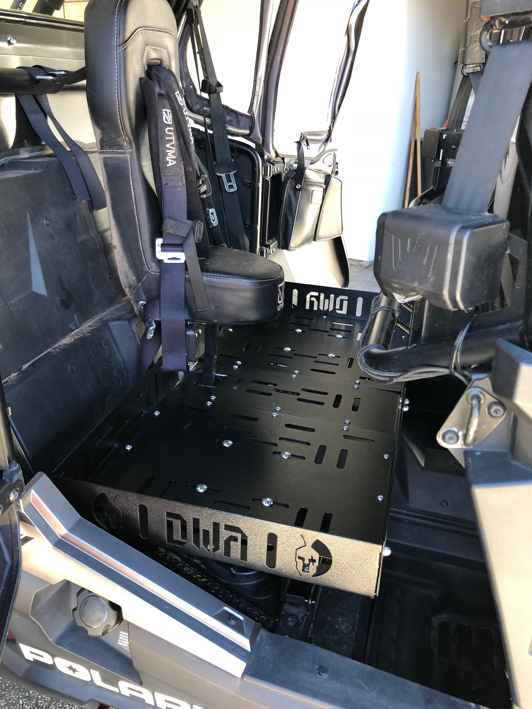 RZR Rear Seat Mounted Cargo Rack