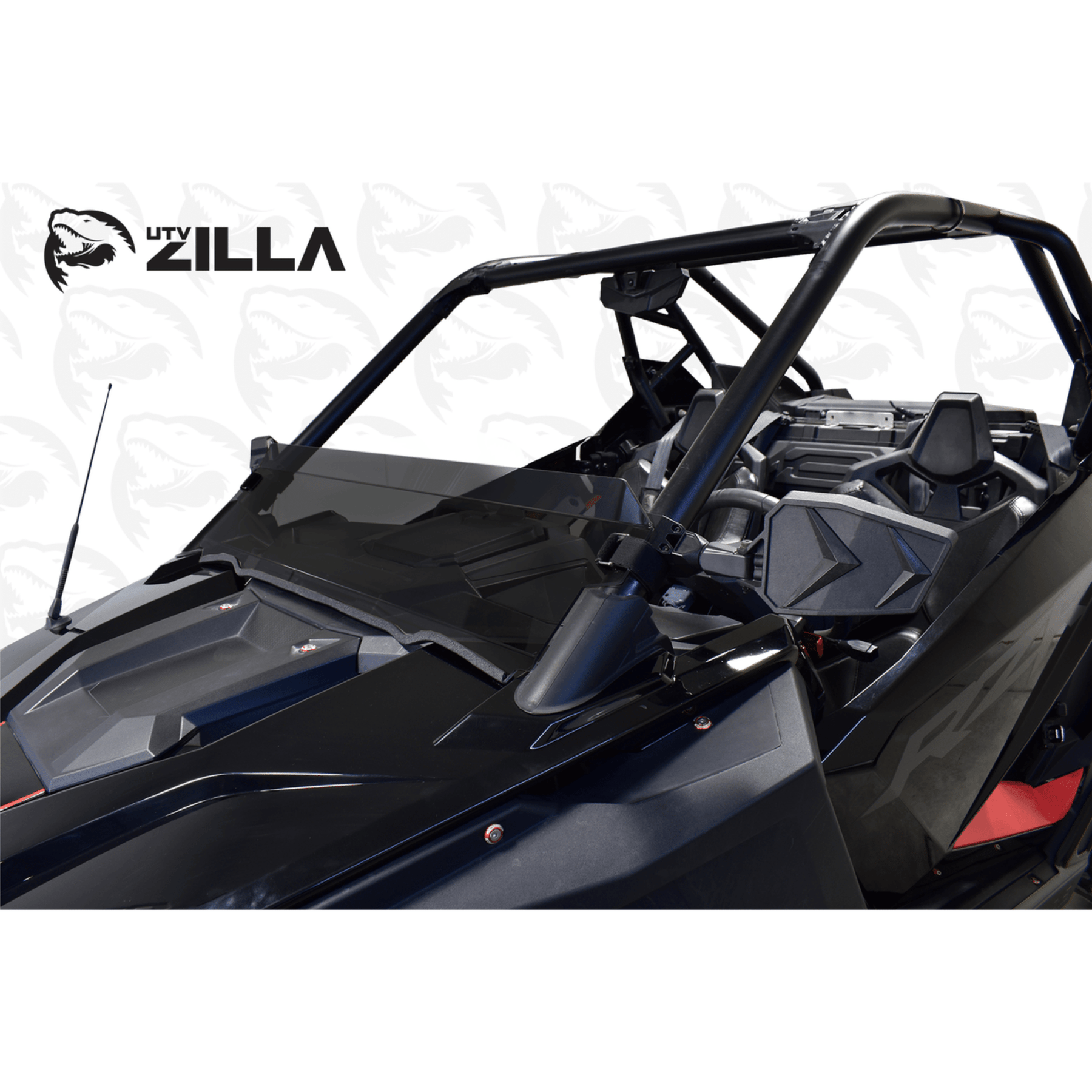 Polaris RZR Pro XP Tinted Half Polycarbonate Windshield (2020+)