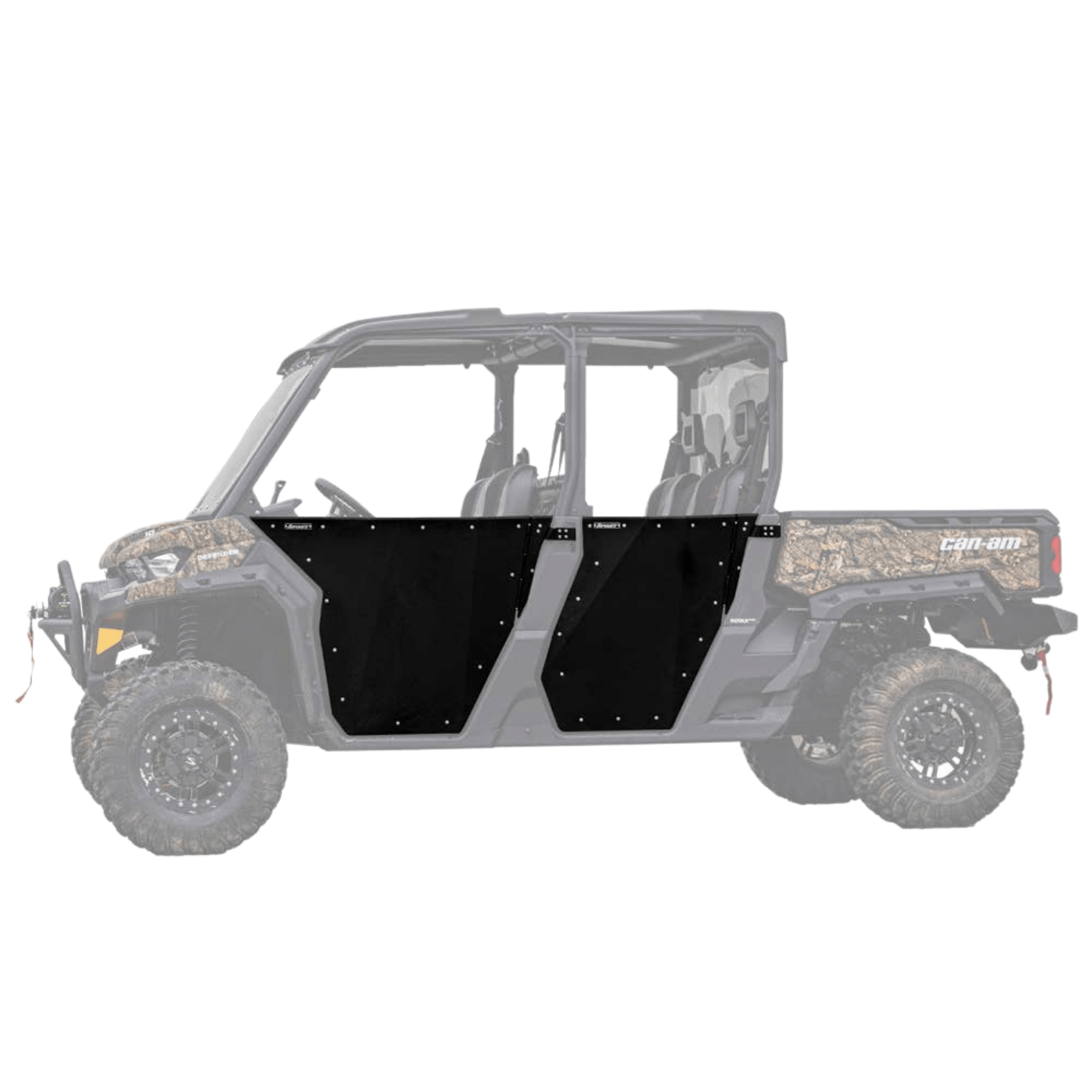 4 seat defender aluminum doors