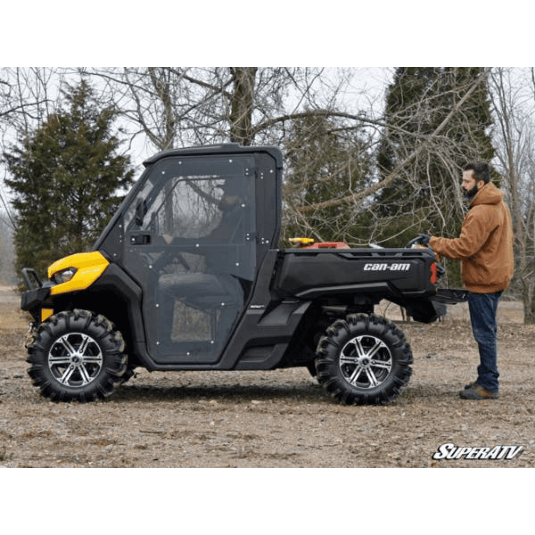 Can-Am Defender Full Cab Enclosure Doors (2016+)