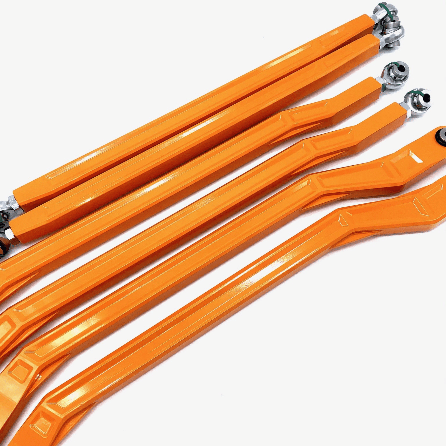 orange radius rods for can-am x3 ds