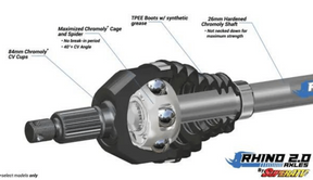 Can-Am Commander Rhino 2.0 Heavy-Duty Axles (2011+)