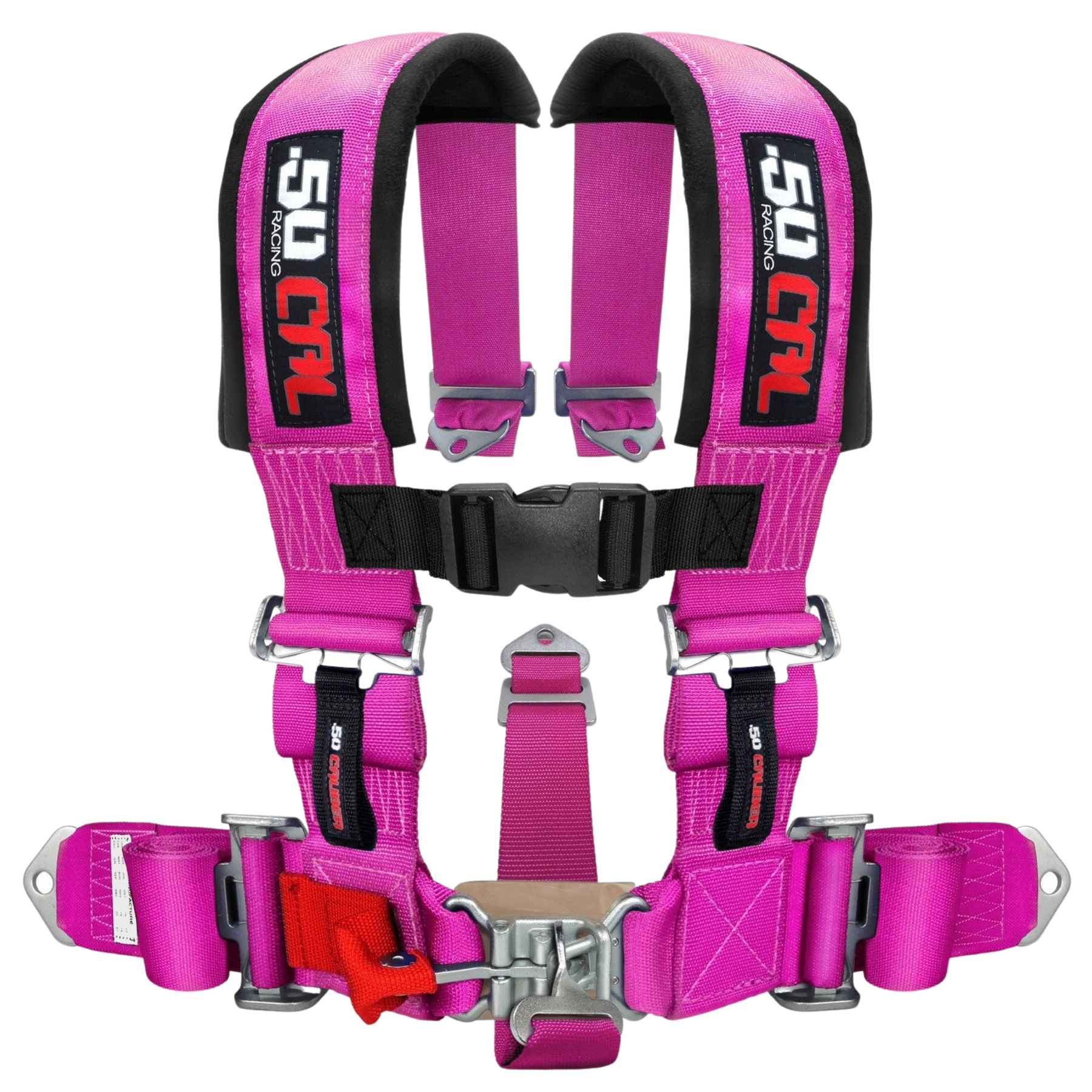 pink 2" 5 point Harness Seat Belt