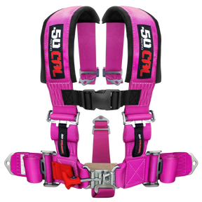 pink 2" 5 point Harness Seat Belt