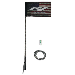 r1 industries 4-foot led light whip remote