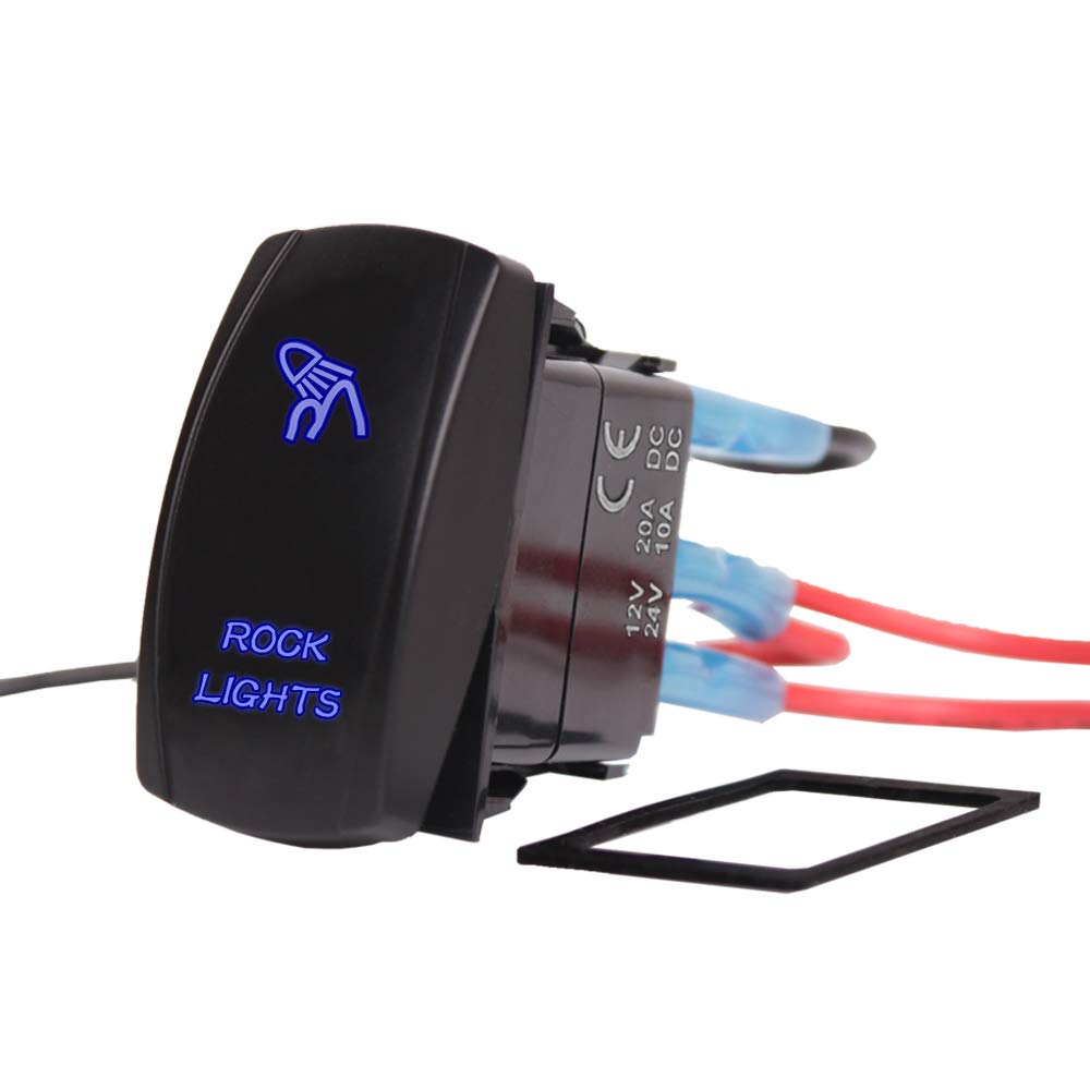 Rocker Switch - Rock Lights