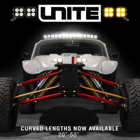 VISION X UNITE LED Light Bar With Curved Rails 20"