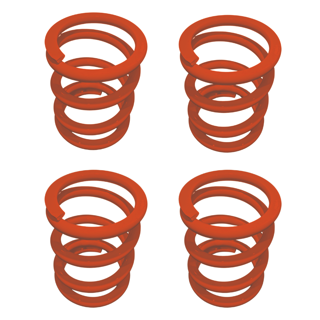 utv tender springs - orange 