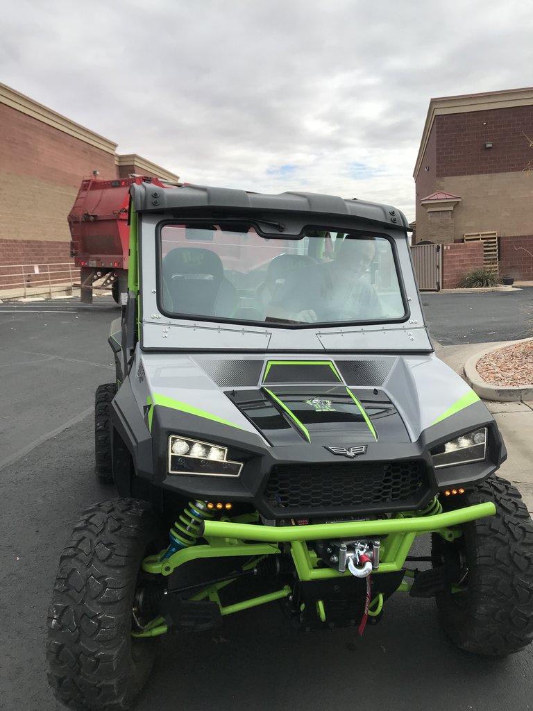 Textron Havoc X Full Glass Windshield (2018-2019)