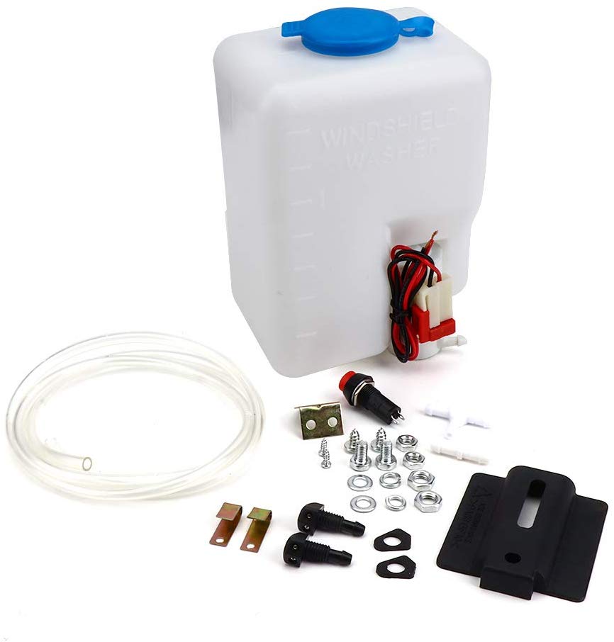 UTV Car Windshield Washer Pump Reservoir Kit