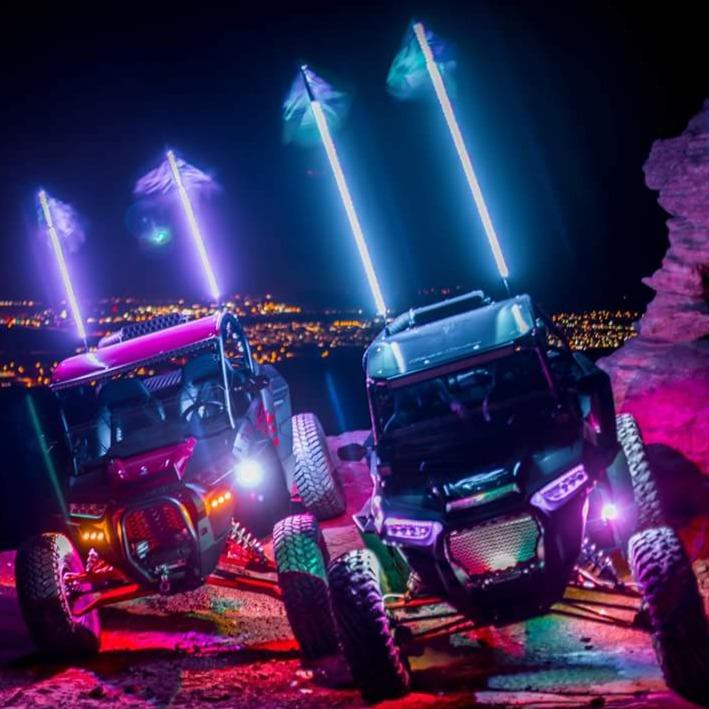 Wildcat Extreme LED Whip & Rock Light Party Pack