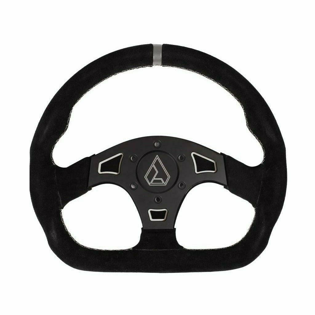 Assault Industries Ballistic "D" Suede Steering Wheel (Universal)