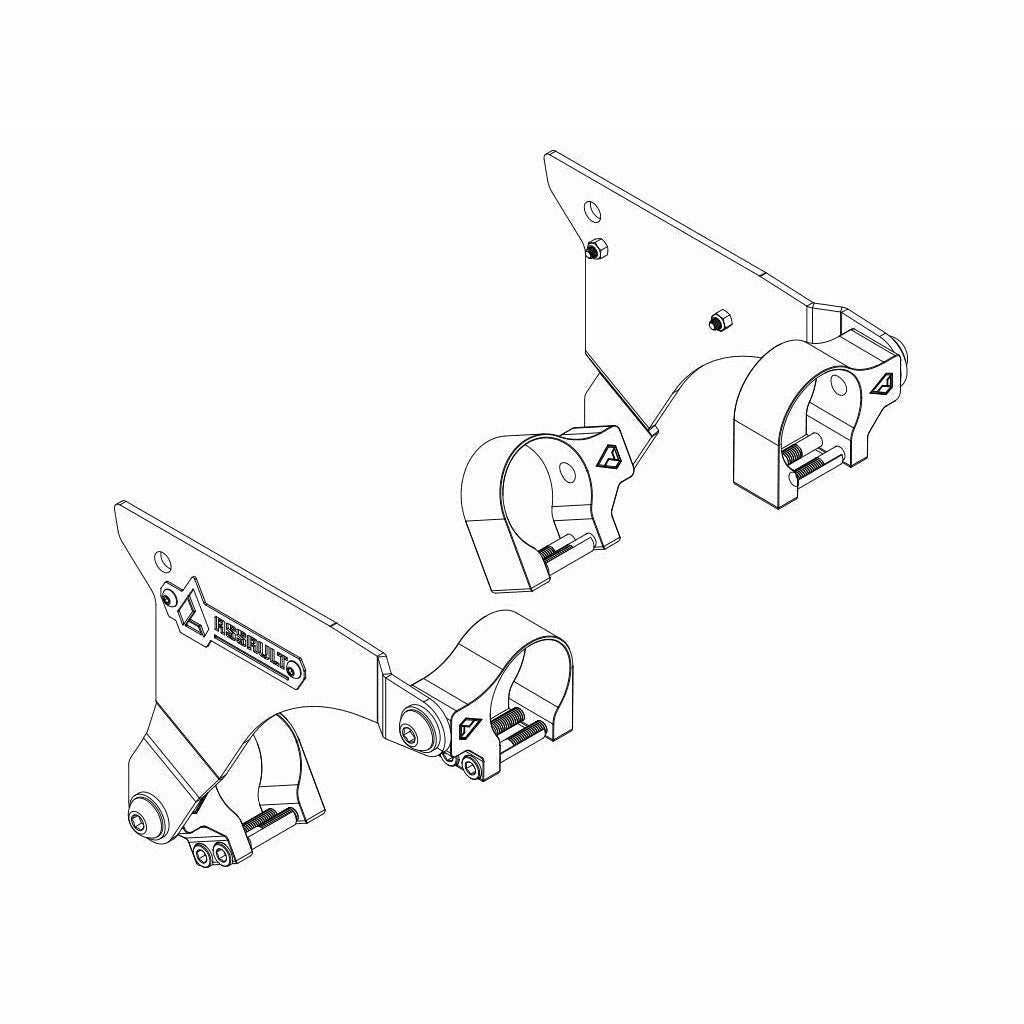 Assault Industries Light Bar Bracket Kit (Universal)