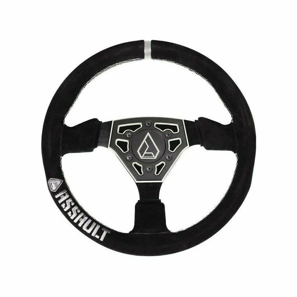 Assault Industries Navigator Suede Steering Wheel (Universal)