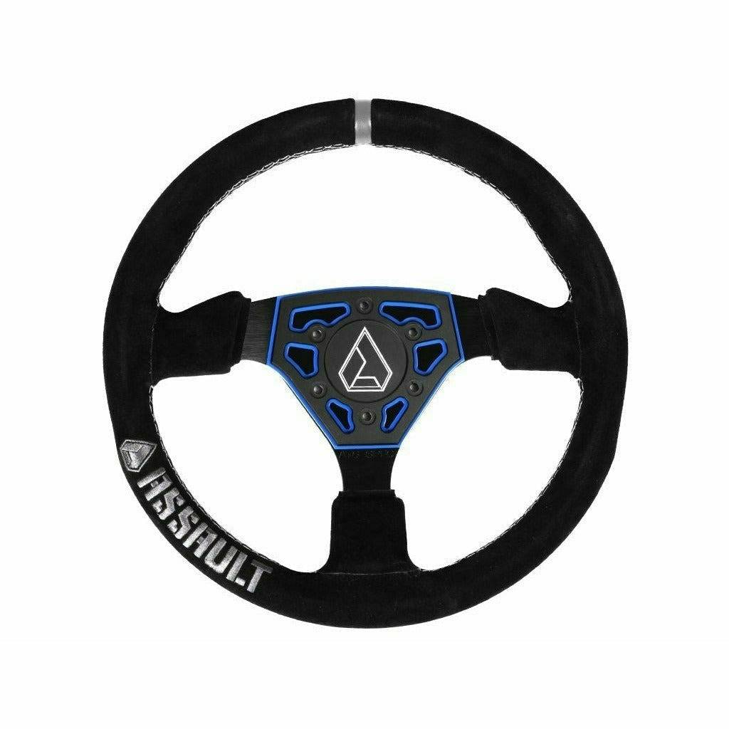 Assault Industries Navigator Suede Steering Wheel (Universal)