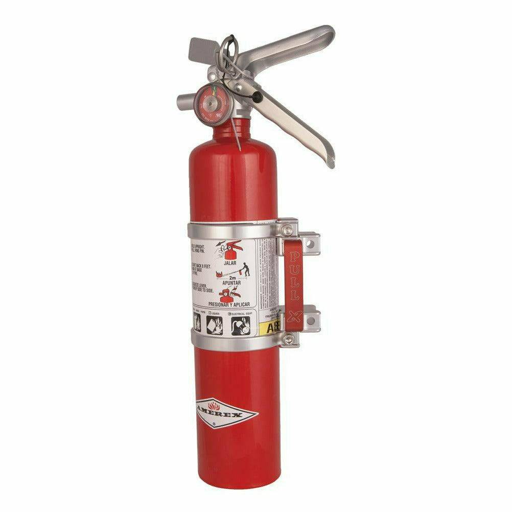 Axia Alloys Quick Release Fire Extinguisher Mount with 2.5 lb Extinguisher