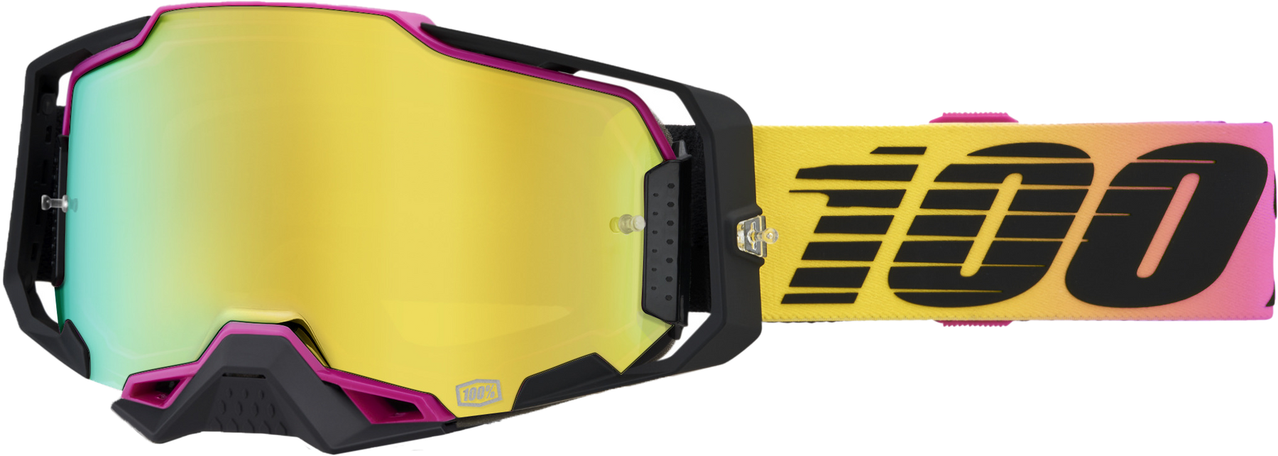 ARMEGA GOGGLE 91 MIRROR GOLD LENS