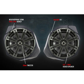 Can Am X3 Front Speaker Pods