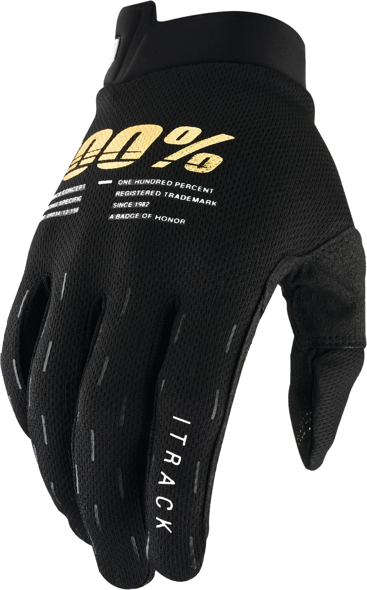 ITRACK YOUTH GLOVES BLACK SM