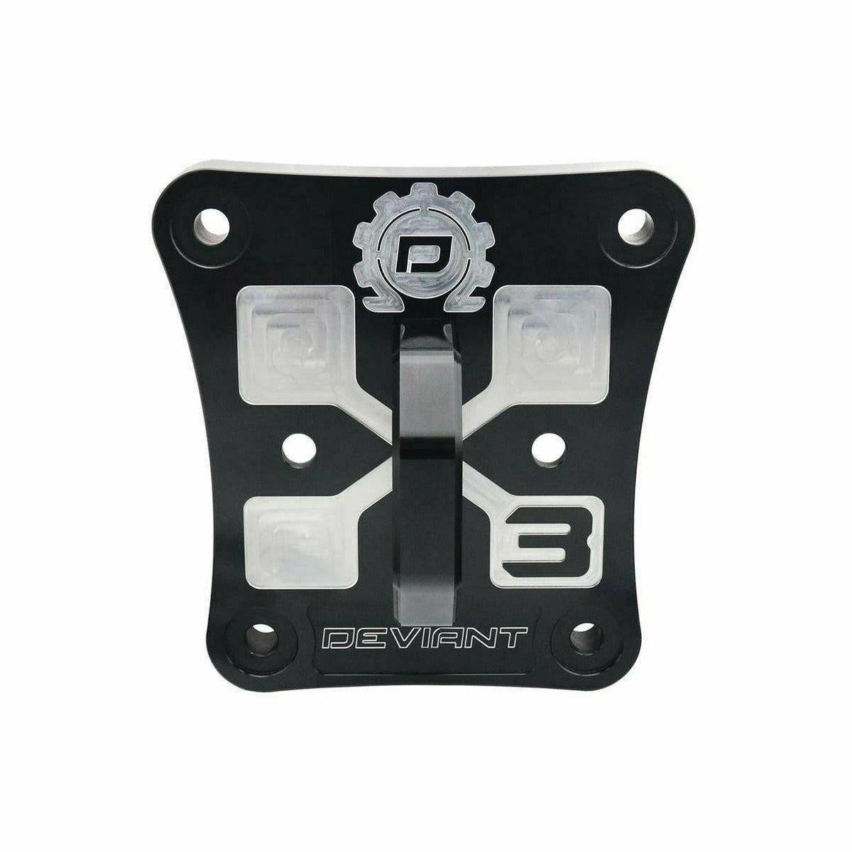 Deviant Can Am Maverick X3 Billet Radius Arm Plate with D-Ring
