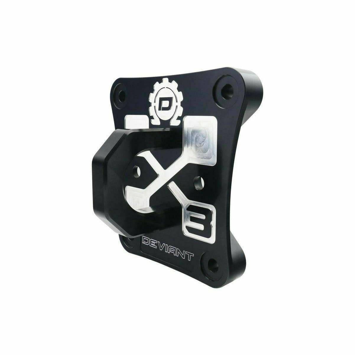 Deviant Can Am Maverick X3 Billet Radius Arm Plate with D-Ring